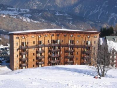 Location au ski Appartement 2 pièces 4 personnes (A12) - Résidence les Pistes - Le Corbier - Extérieur hiver