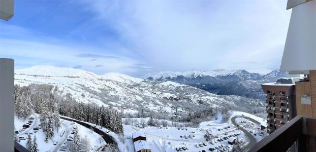 Каникулы в горах Квартира студия для 4 чел. (03) - Résidence Vanguard Soyouz - Le Corbier - зимой под открытым небом