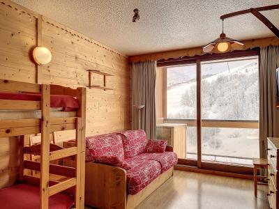 Ski verhuur Studio 4 personen (1209) - Résidence Vanguard Soyouz - Le Corbier - Woonkamer