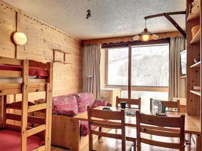 Ski verhuur Studio 4 personen (1209) - Résidence Vanguard Soyouz - Le Corbier - Woonkamer