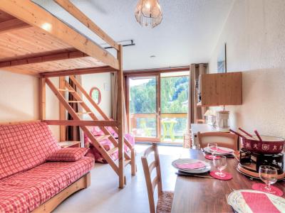 Rent in ski resort 1 room apartment 4 people (10) - Soyouz Vanguard - Le Corbier - Living room