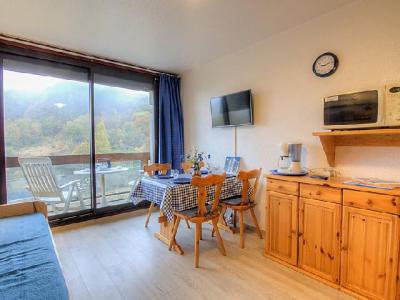 Rent in ski resort 1 room apartment 4 people (12) - Soyouz Vanguard - Le Corbier - Living room