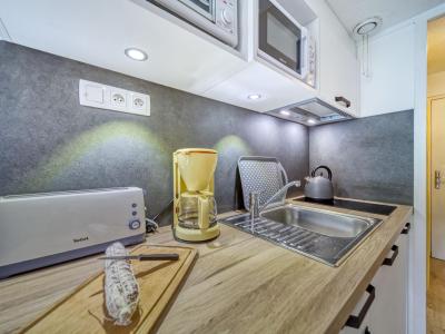 Rent in ski resort 1 room apartment 4 people (63) - Soyouz Vanguard - Le Corbier - Apartment