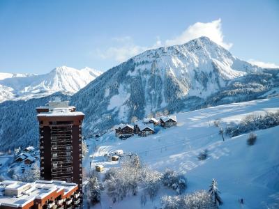 Soggiorno sugli sci Appartamento 3 stanze per 6 persone (17) - Soyouz Vanguard - Le Corbier - Esteriore inverno