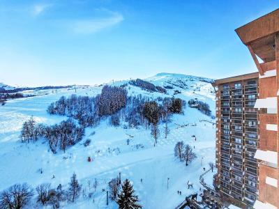 Rent in ski resort 1 room apartment 4 people (99) - Soyouz Vanguard - Le Corbier - Winter outside