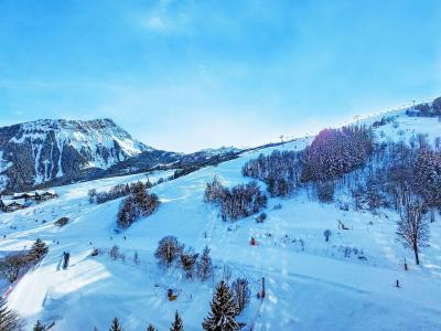 Rent in ski resort 3 room apartment 6 people (101) - Soyouz Vanguard - Le Corbier - Winter outside