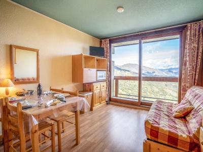 Rent in ski resort 2 room apartment 6 people (65) - Soyouz Vanguard - Le Corbier - Living room