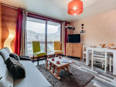 Rent in ski resort 3 room apartment 6 people (84) - Soyouz Vanguard - Le Corbier - Living room