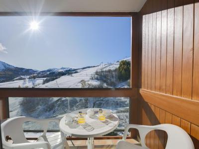 Ski verhuur Appartement 3 kamers 6 personen (87) - Soyouz Vanguard - Le Corbier - Buiten winter