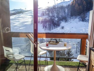 Vacances en montagne Appartement 1 pièces 4 personnes (47) - Soyouz Vanguard - Le Corbier - Extérieur hiver