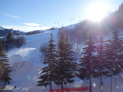 Location au ski Appartement 1 pièces 2 personnes (92) - Soyouz Vanguard - Le Corbier - Extérieur hiver