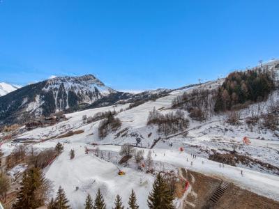 Rent in ski resort 3 room apartment 6 people (101) - Soyouz Vanguard - Le Corbier - Winter outside