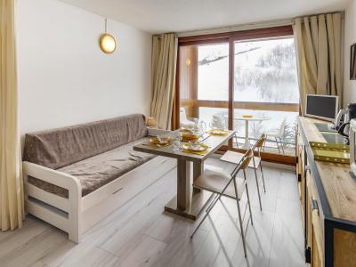 Ski verhuur Appartement 1 kamers 4 personen (47) - Soyouz Vanguard - Le Corbier - Woonkamer