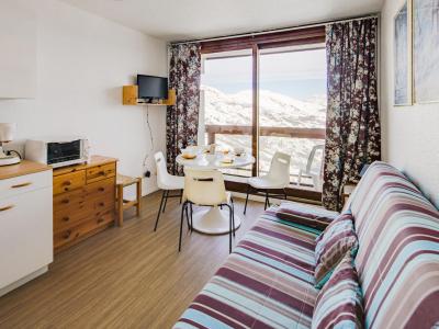 Ski verhuur Appartement 1 kamers 4 personen (5) - Soyouz Vanguard - Le Corbier - Woonkamer