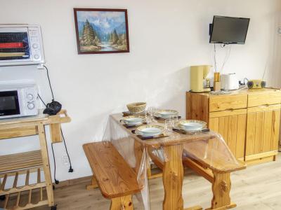 Ski verhuur Appartement 1 kamers 4 personen (63) - Soyouz Vanguard - Le Corbier - Woonkamer