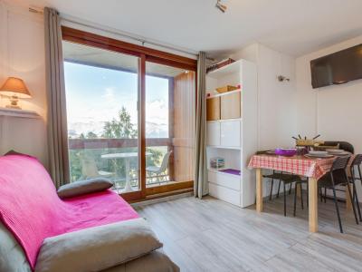 Ski verhuur Appartement 1 kamers 4 personen (82) - Soyouz Vanguard - Le Corbier - Woonkamer