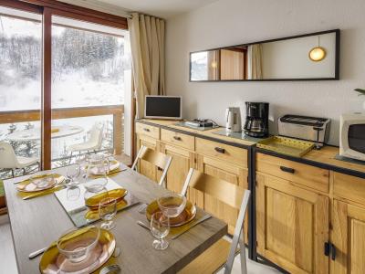 Location au ski Appartement 1 pièces 4 personnes (47) - Soyouz Vanguard - Le Corbier - Séjour