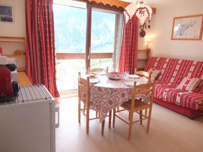 Rent in ski resort 1 room apartment 4 people (79) - Vostok Zodiaque - Le Corbier - Living room