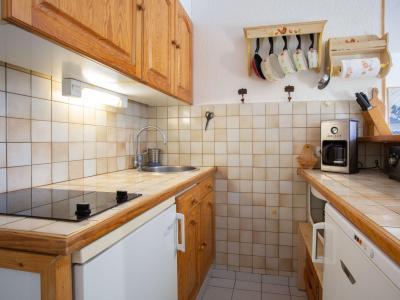 Rent in ski resort 1 room apartment 4 people (86) - Vostok Zodiaque - Le Corbier - Kitchenette