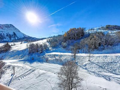 Location au ski Appartement 3 pièces 6 personnes (57) - Vostok Zodiaque - Le Corbier - Extérieur hiver