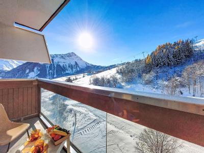Location au ski Appartement 3 pièces 6 personnes (75) - Vostok Zodiaque - Le Corbier - Extérieur hiver