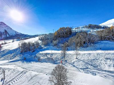 Location au ski Appartement 3 pièces 6 personnes (75) - Vostok Zodiaque - Le Corbier - Extérieur hiver