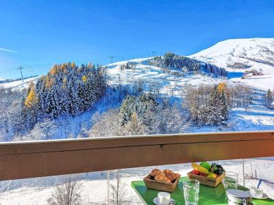 Location au ski Appartement 2 pièces 4 personnes (52) - Vostok Zodiaque - Le Corbier - Extérieur hiver