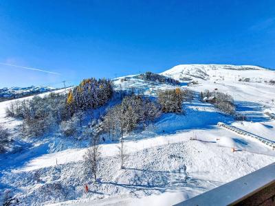 Location au ski Appartement 2 pièces 4 personnes (52) - Vostok Zodiaque - Le Corbier - Extérieur hiver
