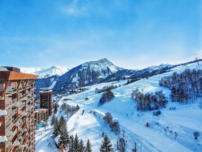 Rent in ski resort 2 room apartment 5 people (50) - Vostok Zodiaque - Le Corbier - Winter outside