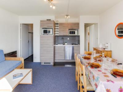 Skiverleih 3-Zimmer-Appartment für 6 Personen (56) - Vostok Zodiaque - Le Corbier - Wohnzimmer