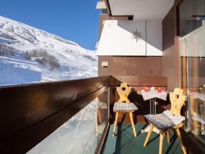 Аренда на лыжном курорте Апартаменты 1 комнат 4 чел. (86) - Vostok Zodiaque - Le Corbier - зимой под открытым небом