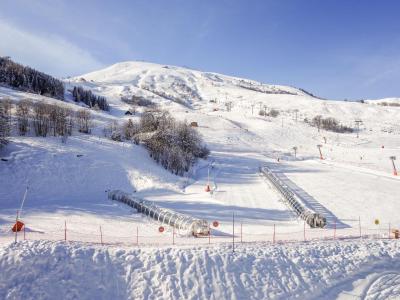 Location au ski Appartement 1 pièces 4 personnes (42) - Vostok Zodiaque - Le Corbier - Extérieur hiver