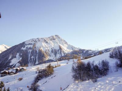 Location au ski Appartement 3 pièces 6 personnes (57) - Vostok Zodiaque - Le Corbier - Extérieur hiver