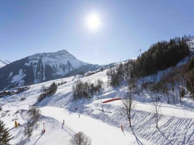 Rent in ski resort 1 room apartment 4 people (91) - Vostok Zodiaque - Le Corbier - Winter outside