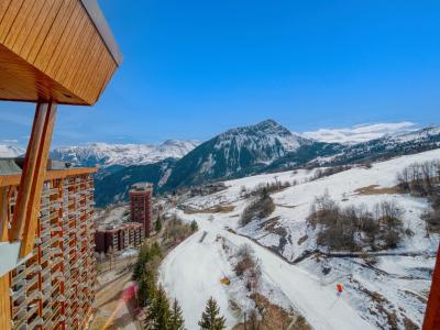 Rent in ski resort 3 room apartment 6 people (56) - Vostok Zodiaque - Le Corbier - Winter outside