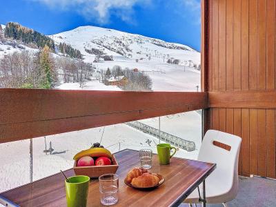 Rent in ski resort 1 room apartment 4 people (15) - Vostok Zodiaque - Le Corbier - Winter outside