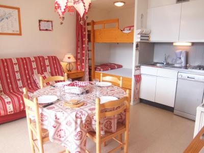 Wynajem na narty Apartament 1 pokojowy 4 osób (79) - Vostok Zodiaque - Le Corbier - Pokój gościnny