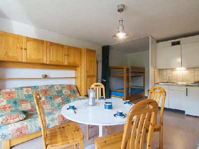 Ski verhuur Appartement 1 kamers 4 personen (45) - Vostok Zodiaque - Le Corbier - Woonkamer