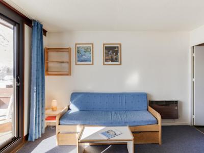 Ski verhuur Appartement 3 kamers 6 personen (56) - Vostok Zodiaque - Le Corbier - Woonkamer