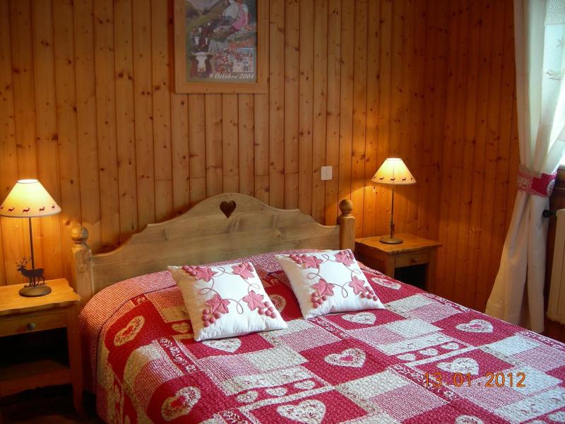 Rent in ski resort 4 room apartment 8 people - Boitivet - Le Grand Bornand - Bedroom