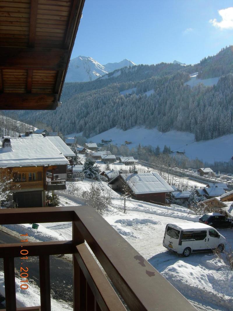 Rent in ski resort 2 room apartment 4 people - Boitivet - Le Grand Bornand - Winter outside