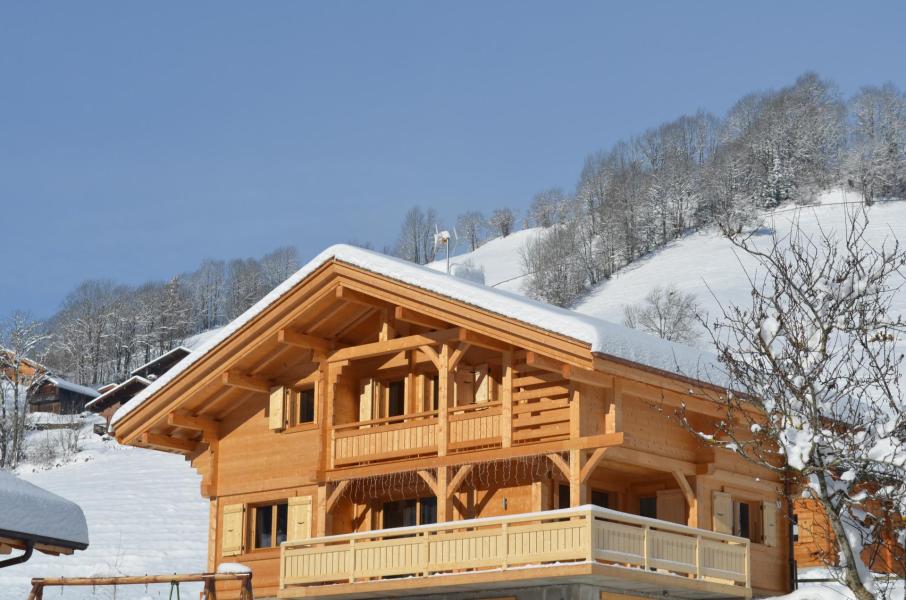Location au ski Chalet triplex 5 pièces 10 personnes - Chalet Antoline - Le Grand Bornand - Extérieur hiver