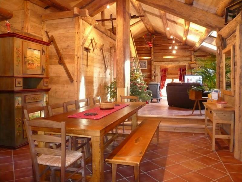 Аренда на лыжном курорте Апартаменты 6 комнат 12 чел. (1) - Chalet Bon Vieux Temps - Le Grand Bornand - Салон