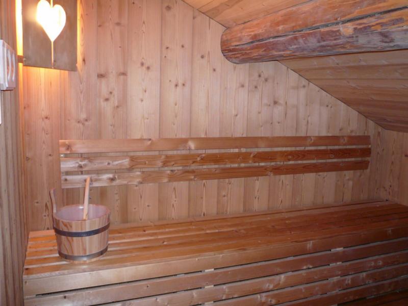 Location au ski Appartement 6 pièces 12 personnes (1) - Chalet Bon Vieux Temps - Le Grand Bornand - Sauna
