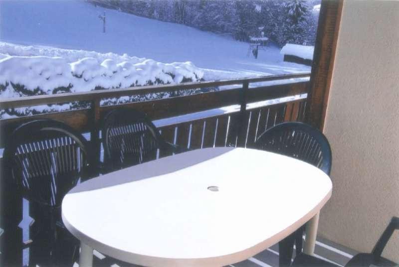 Rent in ski resort 3 room apartment 6 people (1) - Chalet Charvin - Le Grand Bornand - Balcony