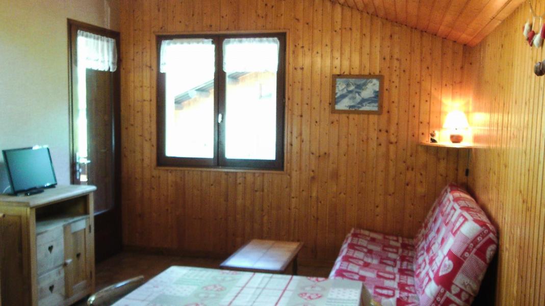 Ski verhuur Appartement 3 kamers 6 personen (1) - Chalet Charvin - Le Grand Bornand - Woonkamer