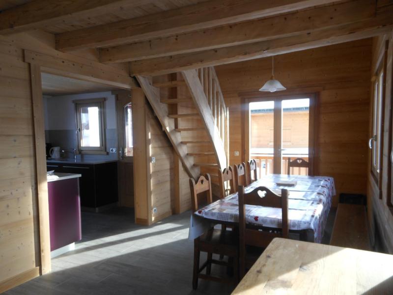 Location au ski Chalet duplex 6 pièces 10 personnes - Chalet Clefs des Pistes - Le Grand Bornand - Séjour