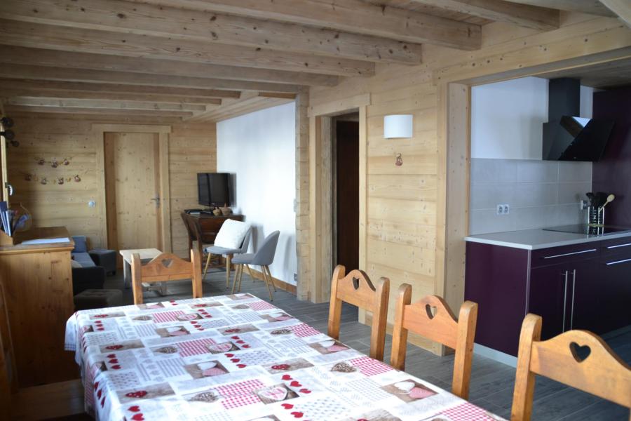 Location au ski Chalet duplex 6 pièces 10 personnes - Chalet Clefs des Pistes - Le Grand Bornand - Séjour