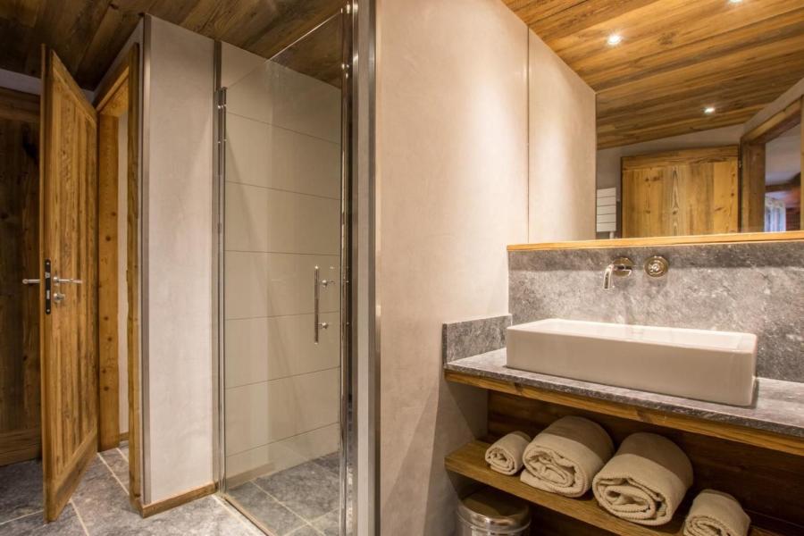 Alquiler al esquí Apartamento 4 piezas cabina para 6 personas - Chalet Coeur de neige - Le Grand Bornand - Cuarto de ducha