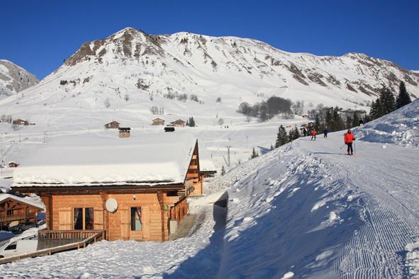 Ski verhuur Chalet triplex 7 kamers 13 personen - Chalet de mon père - Le Grand Bornand - Buiten winter